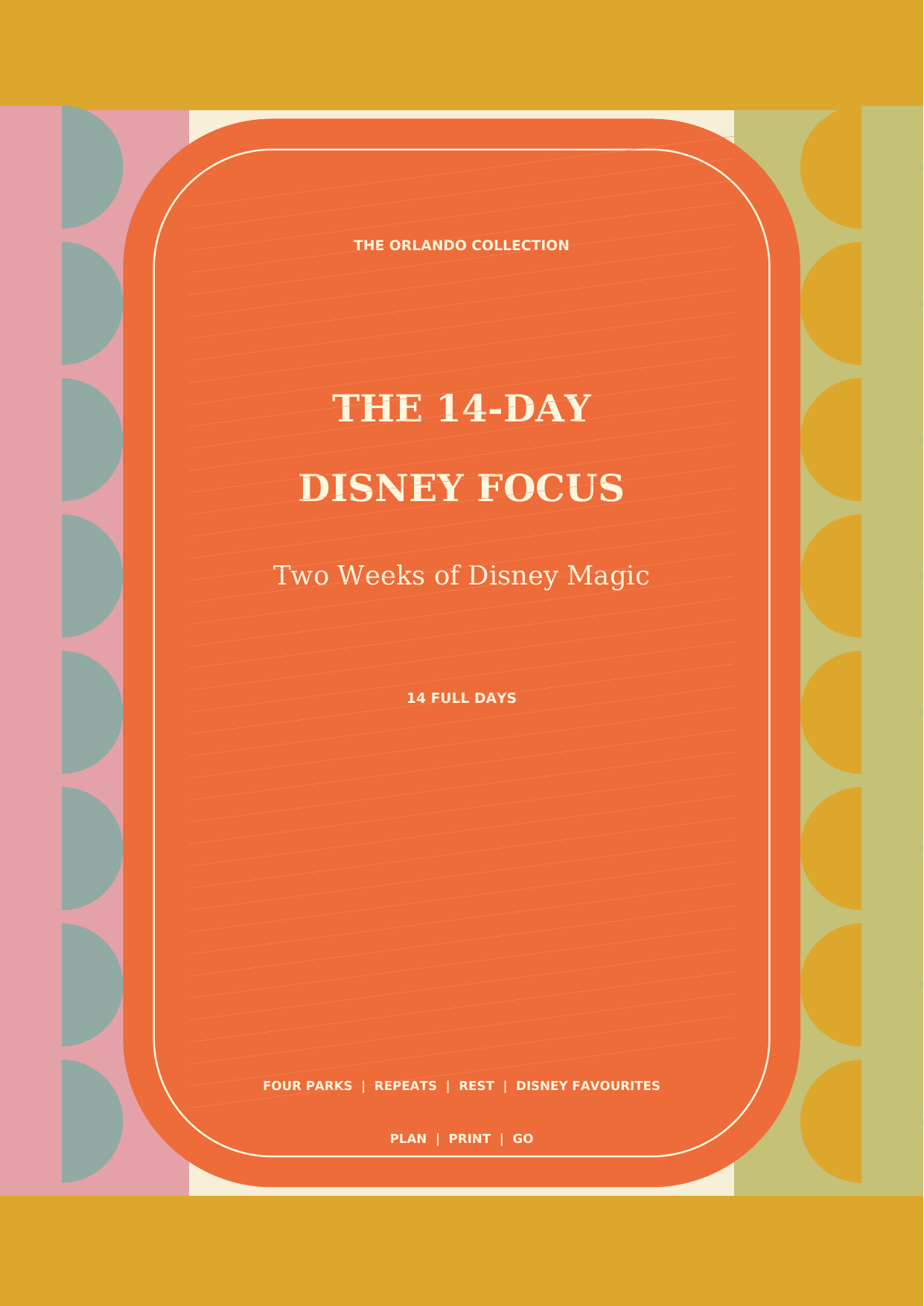 The 14-Day Disney Focus itinerary cover