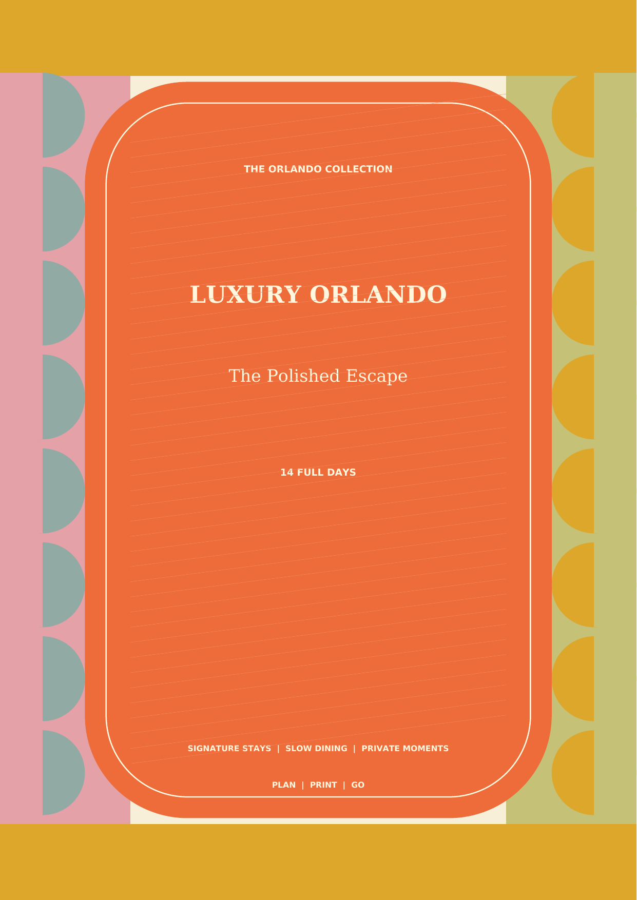Luxury Orlando: 14-Day Itinerary cover