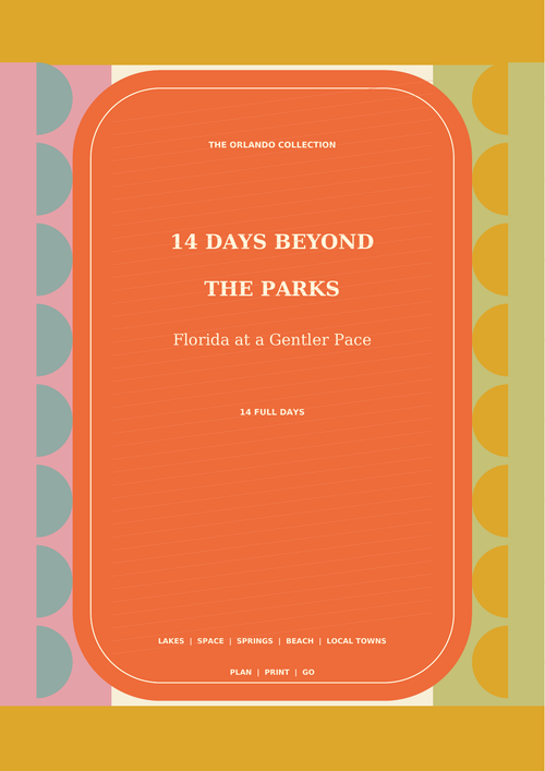 14 Days Beyond the Parks itinerary cover