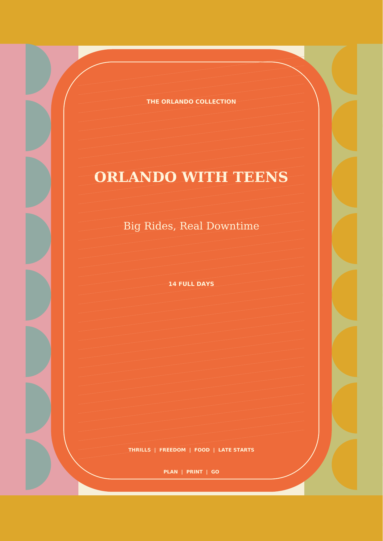 Orlando with Teens: 14-Day Itinerary cover