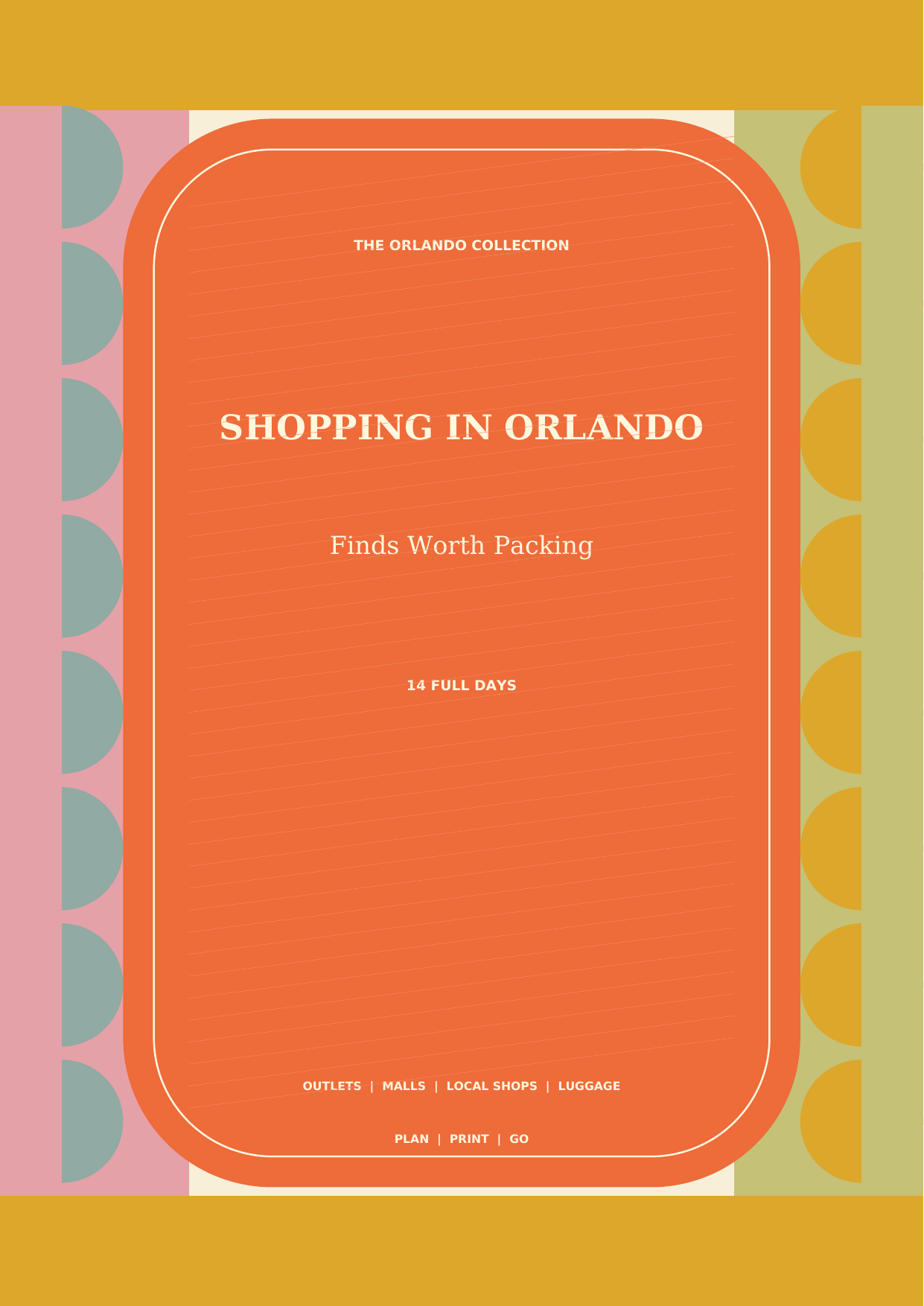 Shopping in Orlando: 14-Day Itinerary cover