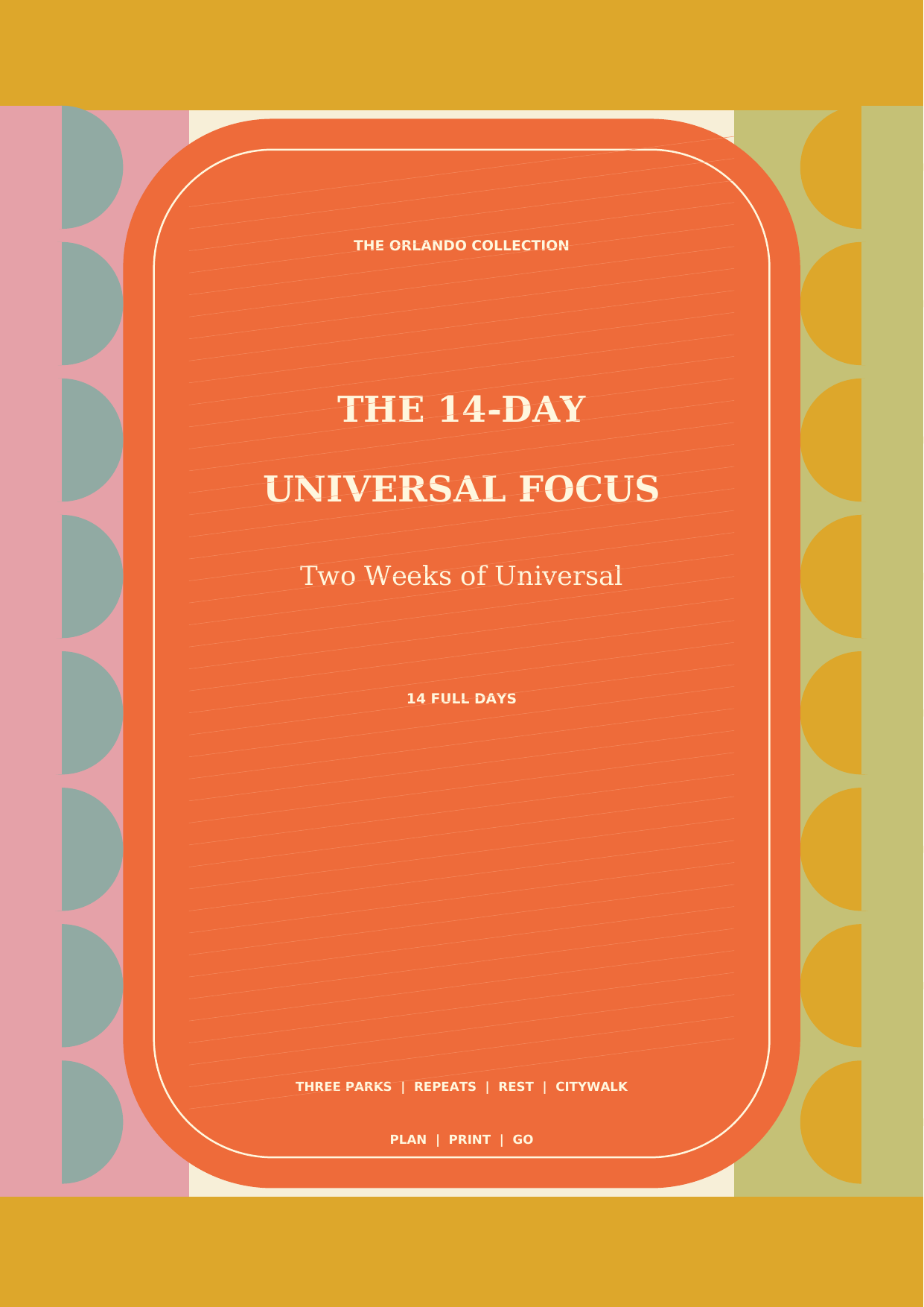 The 14-Day Universal Focus itinerary cover