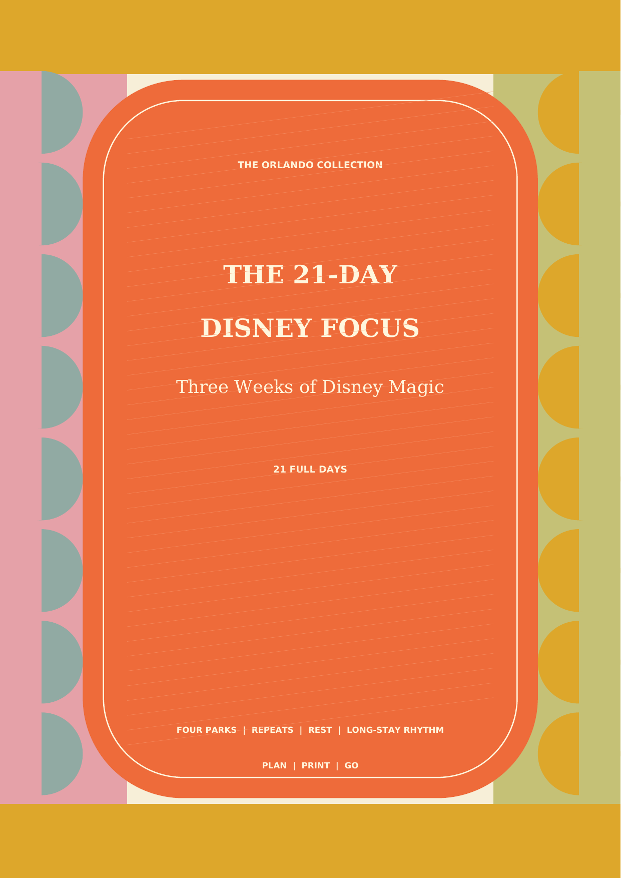 The 21-Day Disney Focus cover