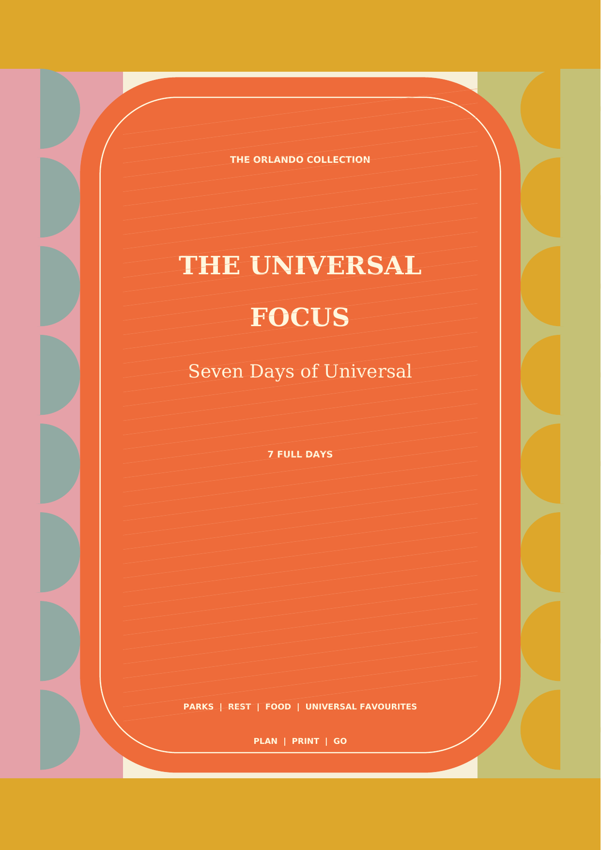 The 7-Day Universal Focus itinerary cover